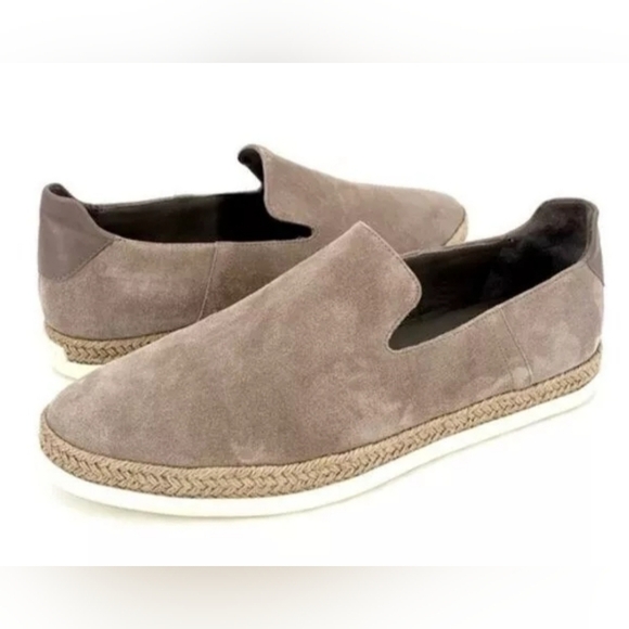 Vince Shoes - VINCE Dillon Suede Espadrille Slip On Loafers, Size 9M